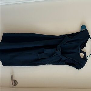 J. Crew Midnight Blue Midi Dress